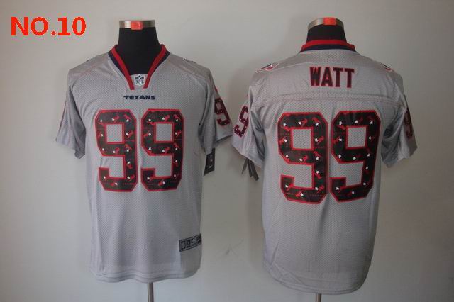 Houston Texans #99 J.J. Watt Men's Nike Jersey NO.10;